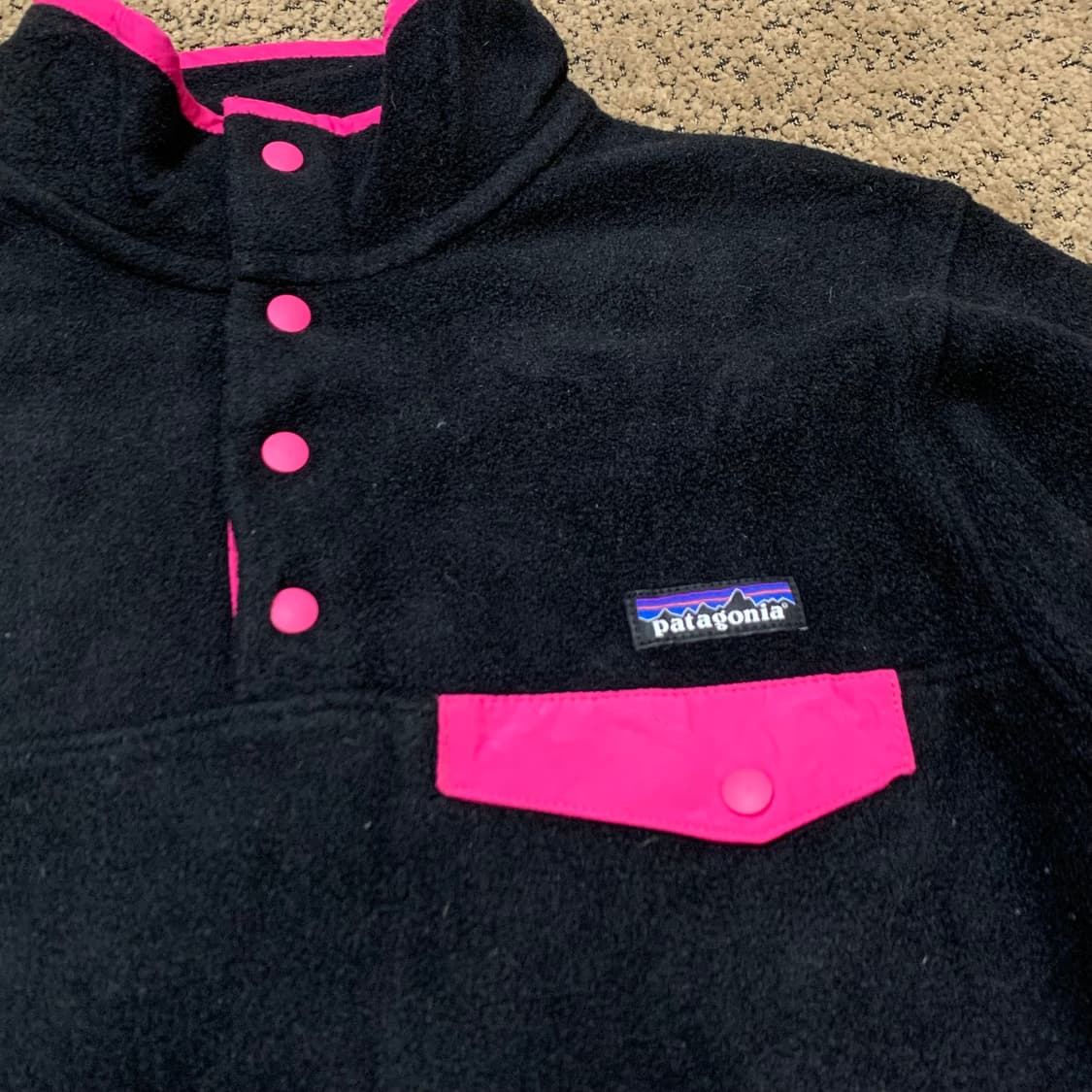 Patagonia 신칠라 스냅티 블랙/핑크 w(m) 상품이미지2