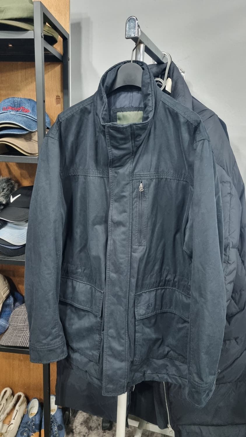 코오롱 헨리코튼 105~110사이즈 올드스쿨 남성점퍼 컨디션 10/8 상품이미지1