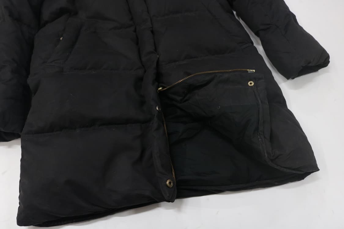 DOUBLEDAY 더블데이 빈티지 볼륨 후드 블랙 롱 다운 점퍼 상품이미지6