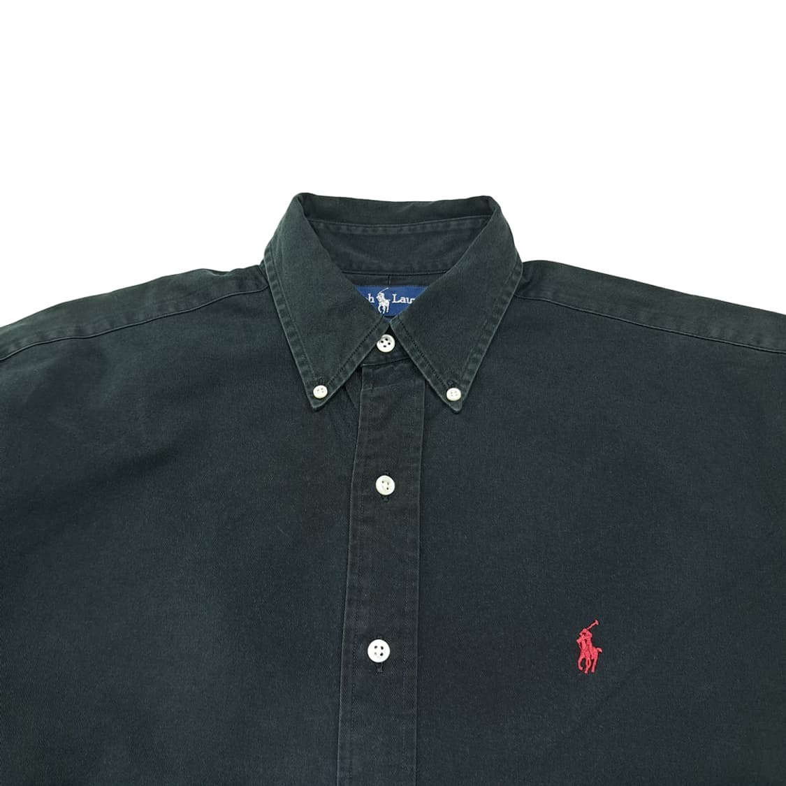 CK109 S 폴로 90s 레드포니 빈티지 블랙 셔츠 남방 상품이미지2