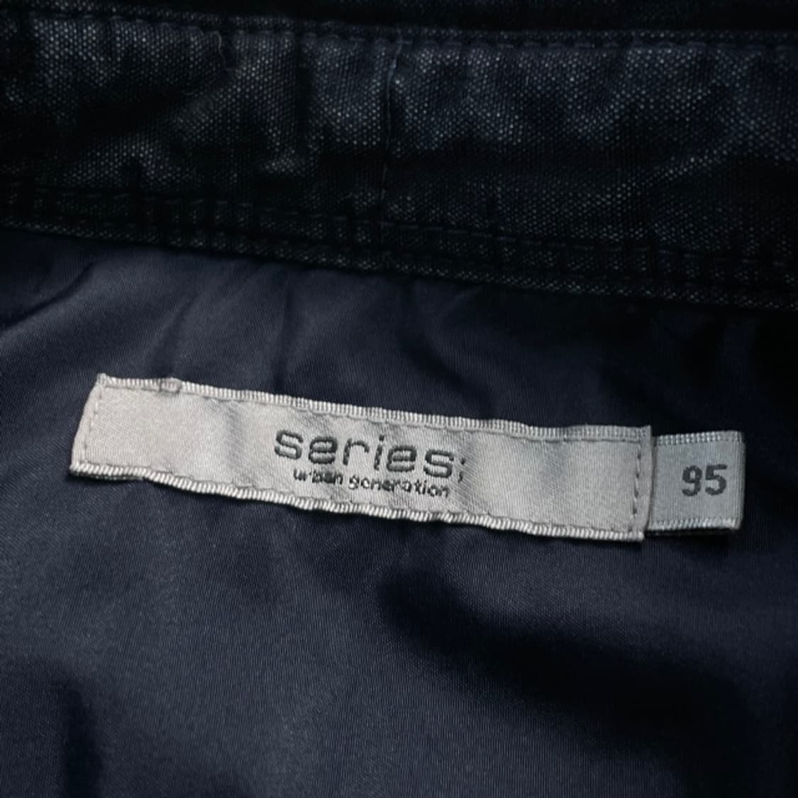 95 시리즈 가먼트 퀄팅 데님셔츠 상품이미지3