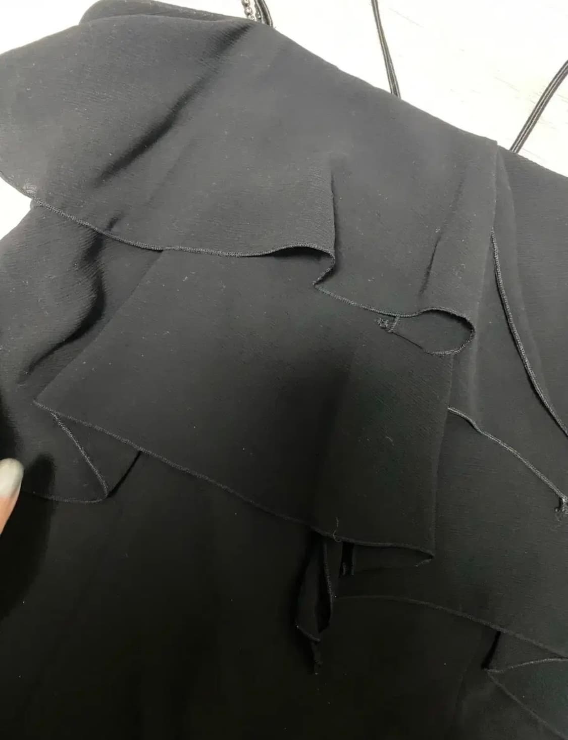 오네갸루 고스펑크 탑 슬리브리스 상품이미지3