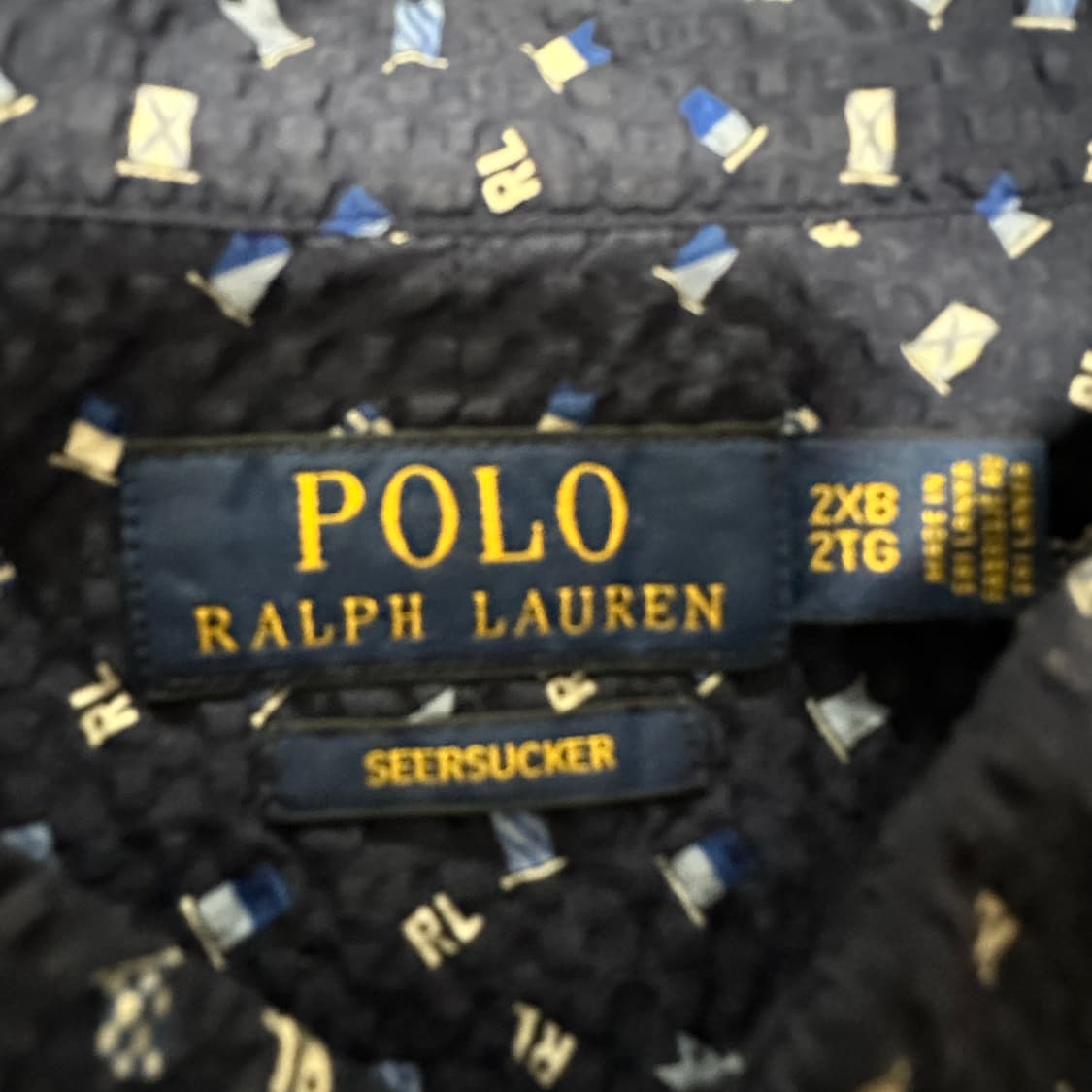 POLO RALPH LAUREN seersucker shirt 상품이미지4