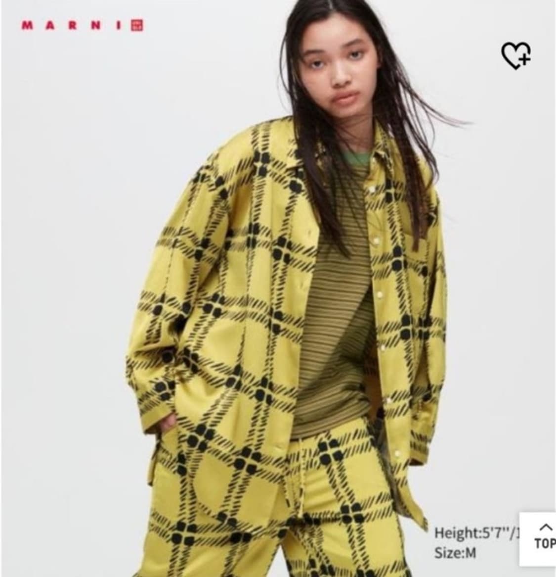 마르니X유니클로 셔츠 XL 상품이미지4