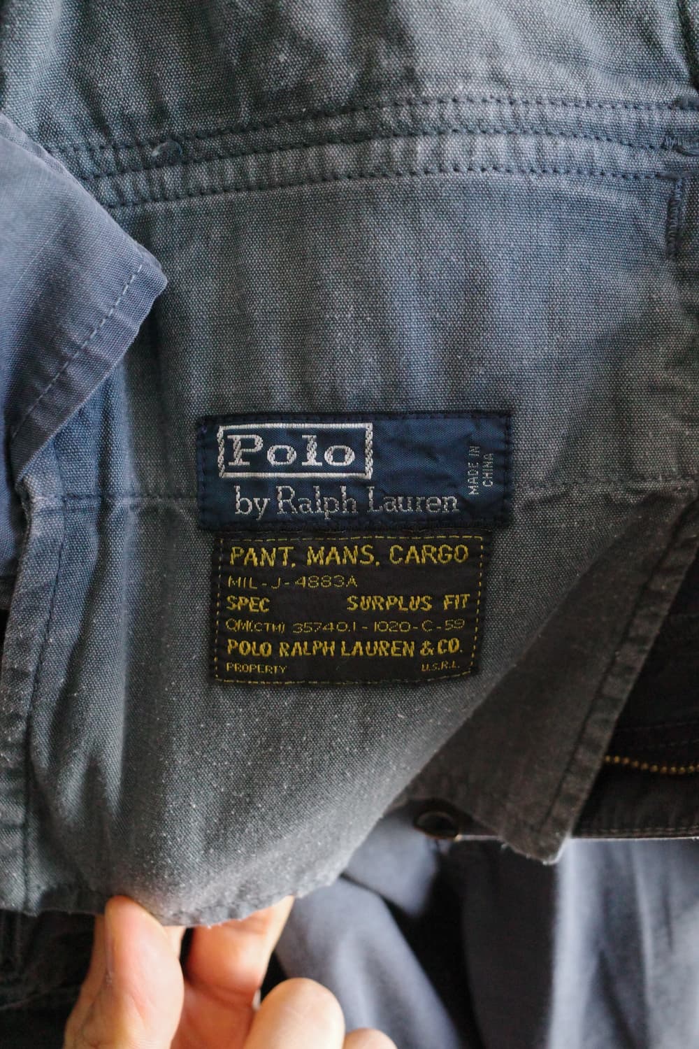 폴로 밀스펙 카고 팬츠 상품이미지7