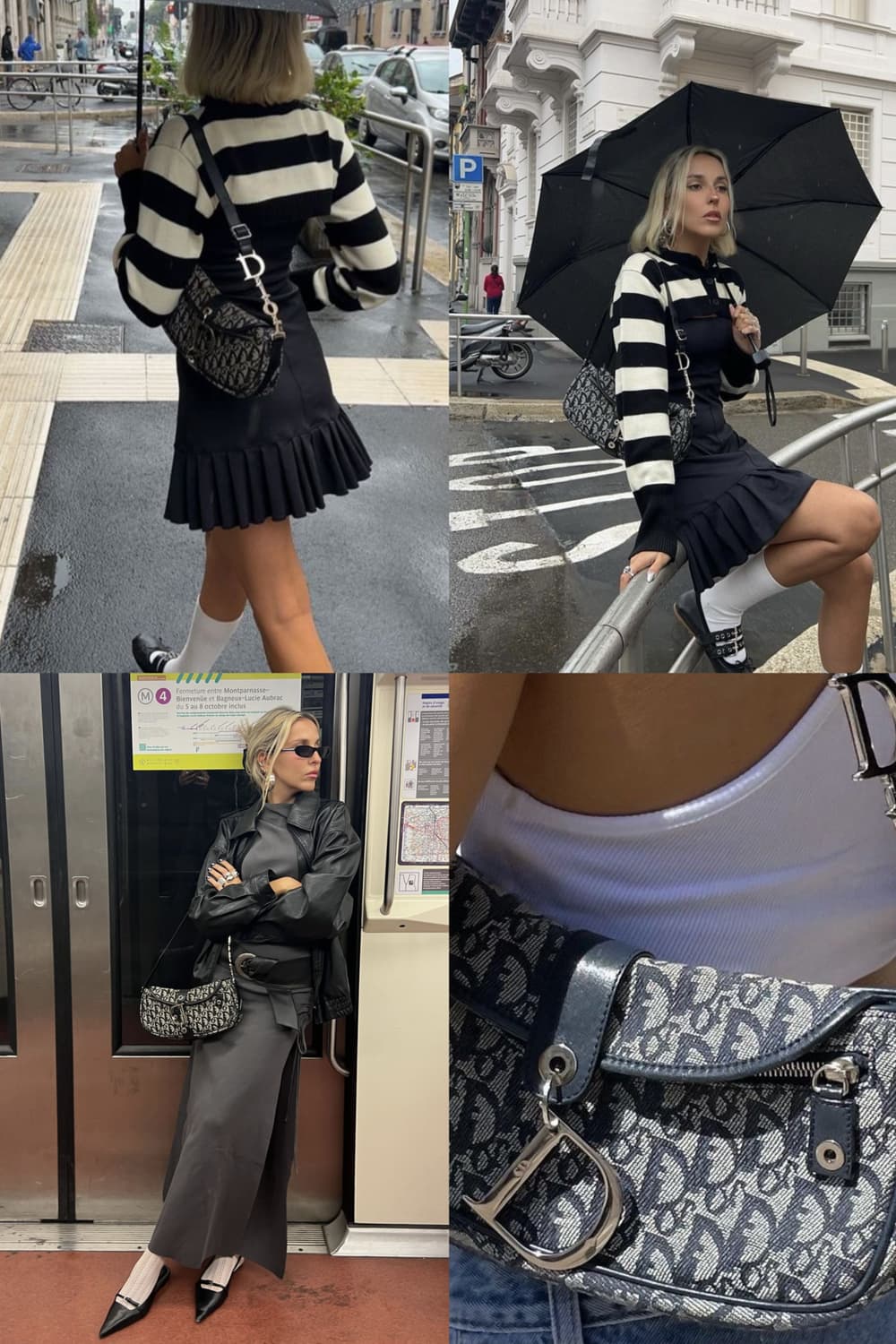 디올 오블리크 디링 새들백 상품이미지2