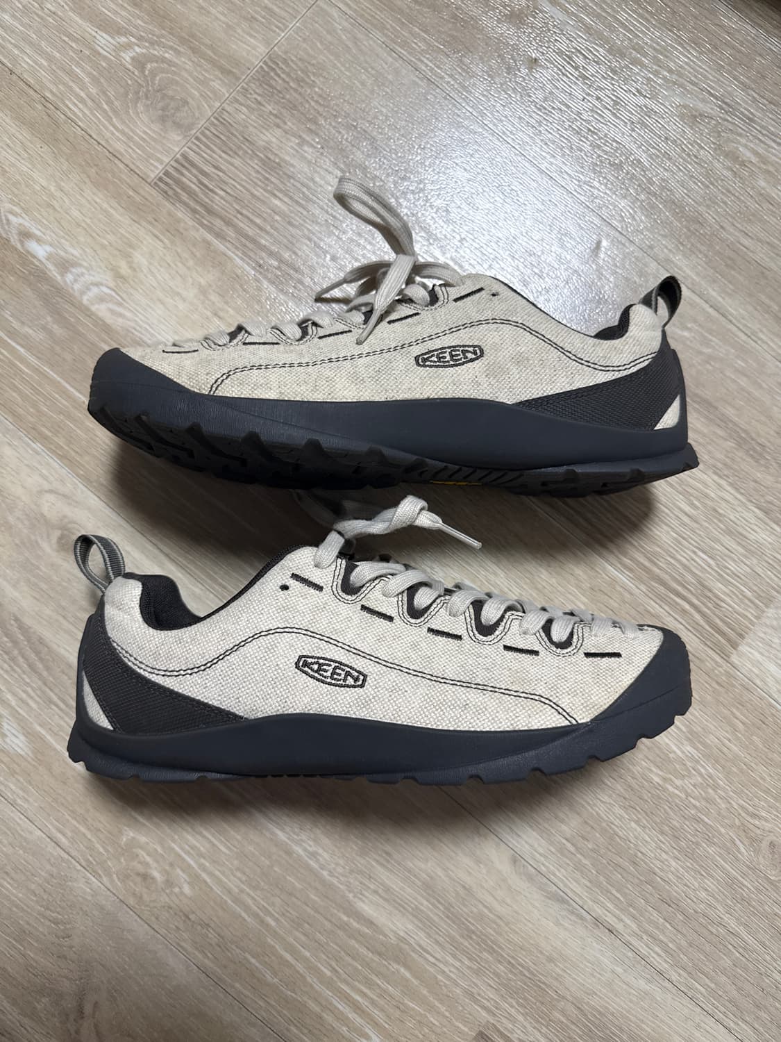 KEEN 킨 재스퍼 아이보리 스니커즈 상품이미지3