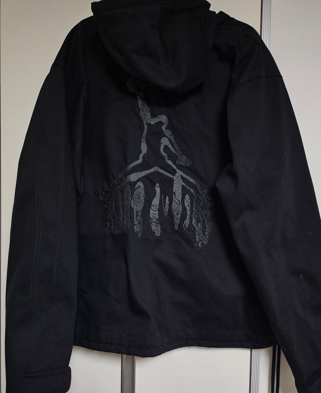 조던 x 트래비스 스캇 하프 집 자켓 블랙 (XL) 상품이미지1