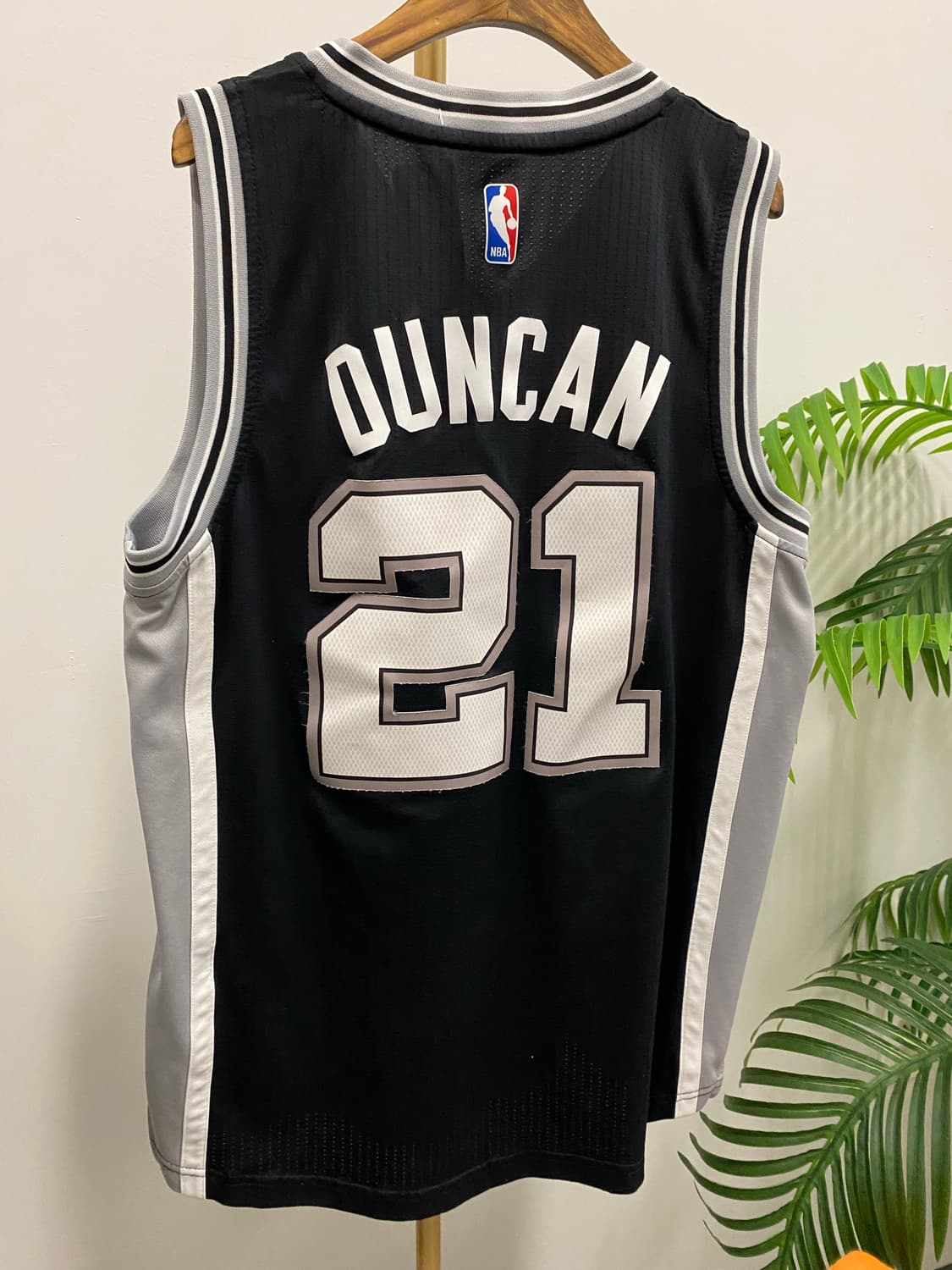 아디다스XNBA 샌안토니오스퍼스 던컨 팀 져지 상품이미지4