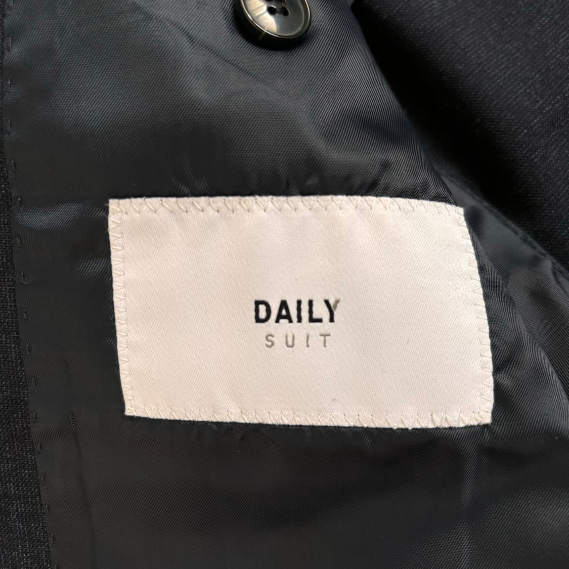 지오지아 XS 슬림핏 95 슬렌더 캐주얼 네이비 자켓 가성비 상품이미지6