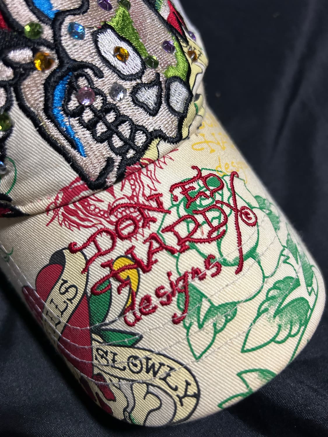Ed Hardy skull punk mesh cap 상품이미지2