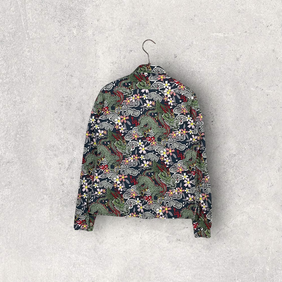 오존 록스 패턴 셔츠 상품이미지2