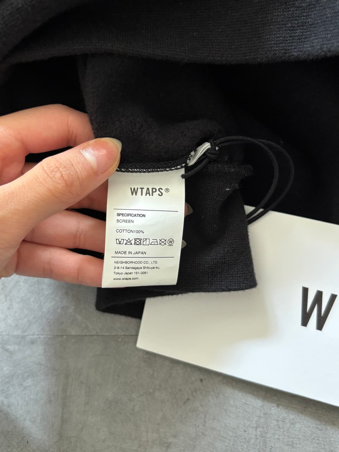 WTAPS 더블탭스 21AW 블랙 후드 상품이미지7