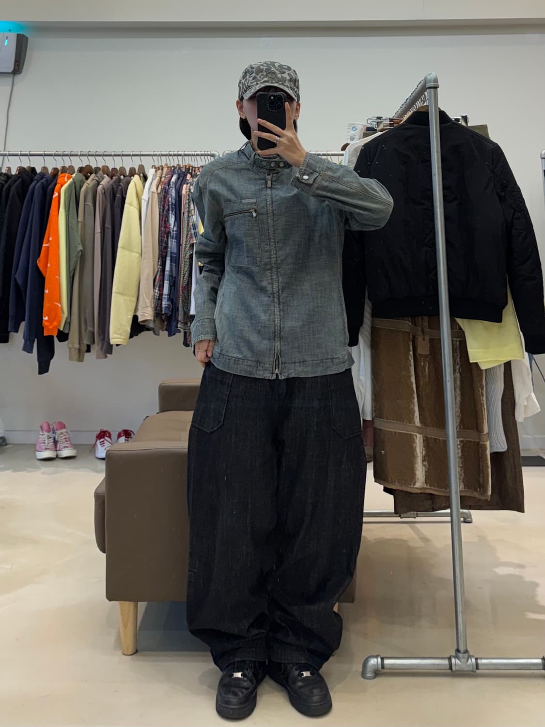 캘빈클라인진스 데님 바이커 집업  상품이미지8