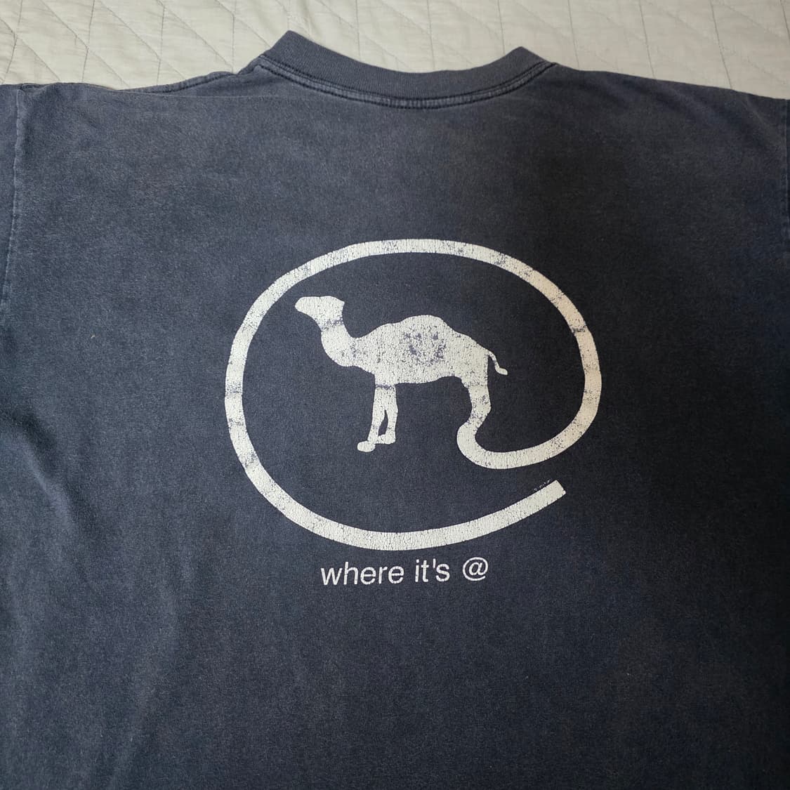 [XL] 90s 카멜 포켓 프로모 티셔츠 ver. 굿에이징 상품이미지5