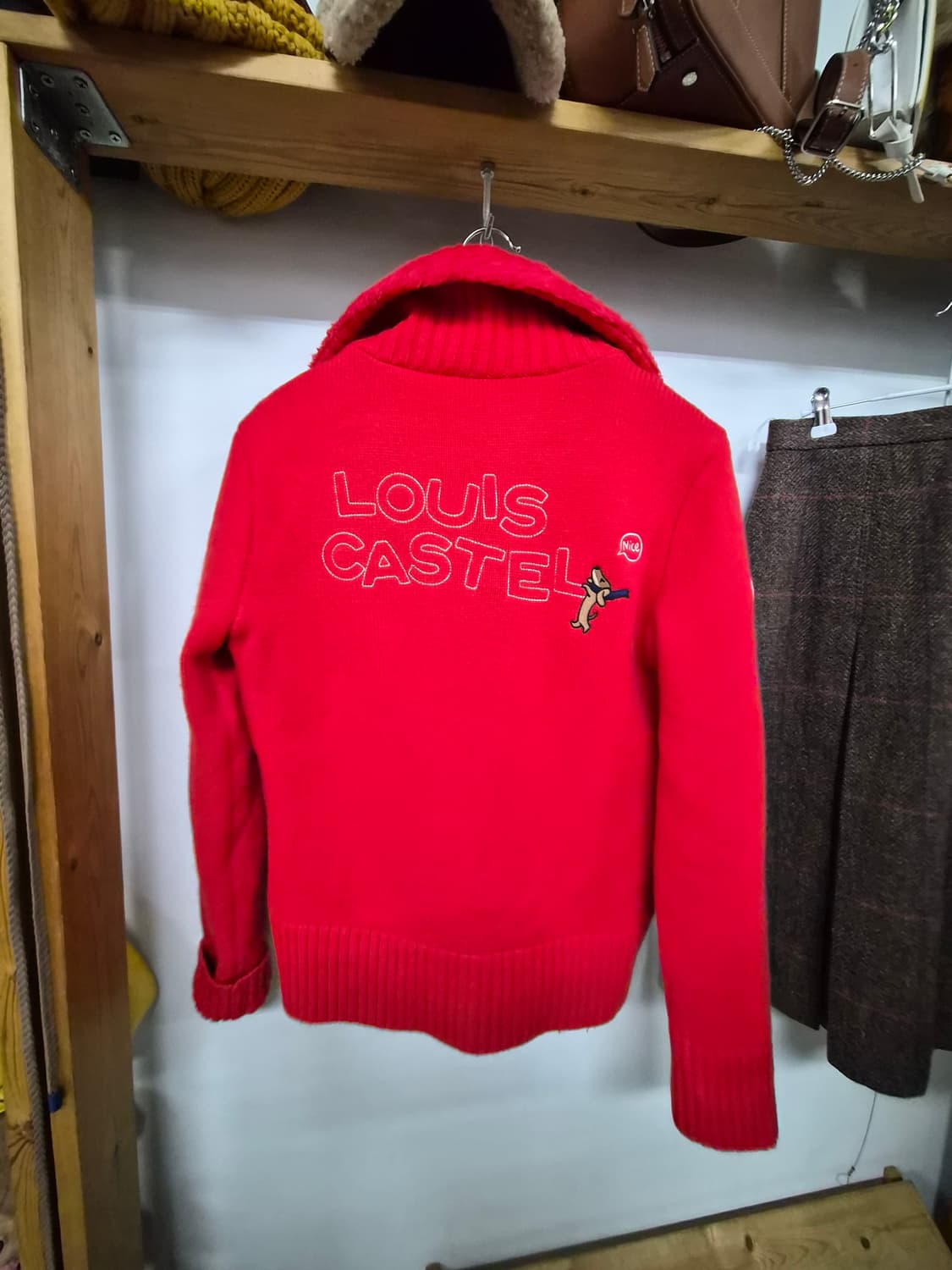 루이까스텔  구스방풍 집업니트. 상품이미지7