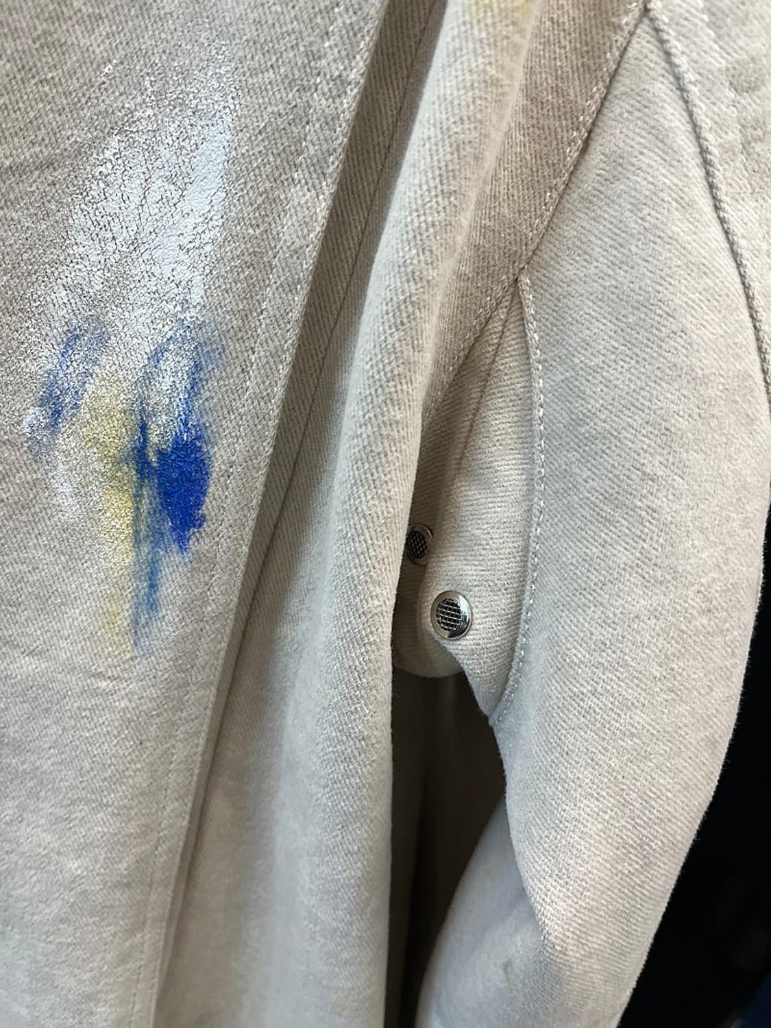 100-105) 뮤지엄비지터 페인티드 자켓  상품이미지8