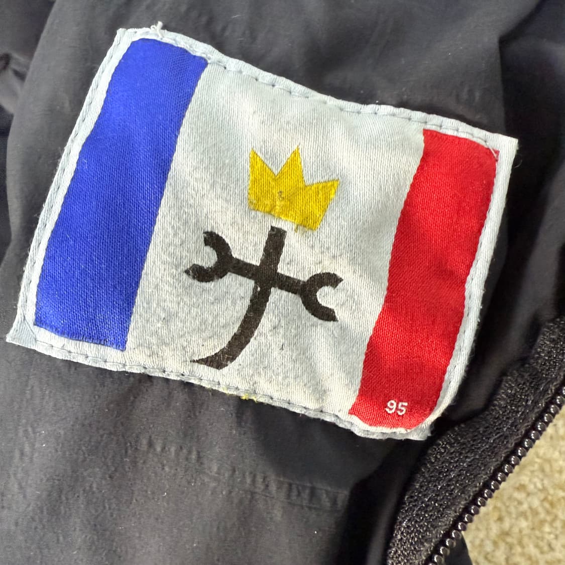 [95] 까스텔바작 블럭패턴 덕다운 경량패딩 0105T1 상품이미지3