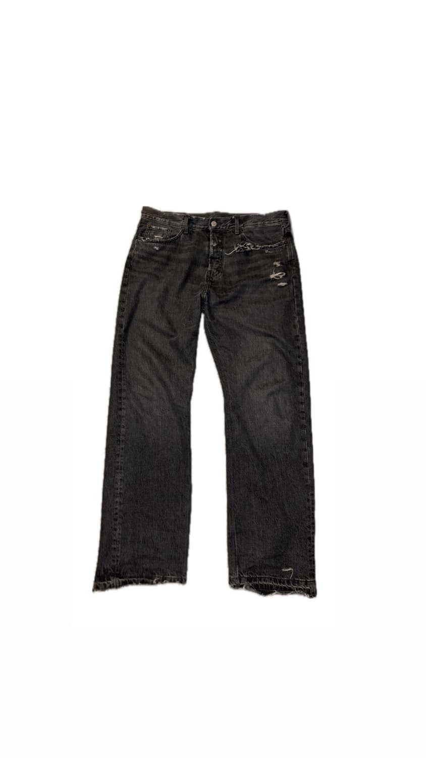 Vintage Black denim pants 상품이미지1