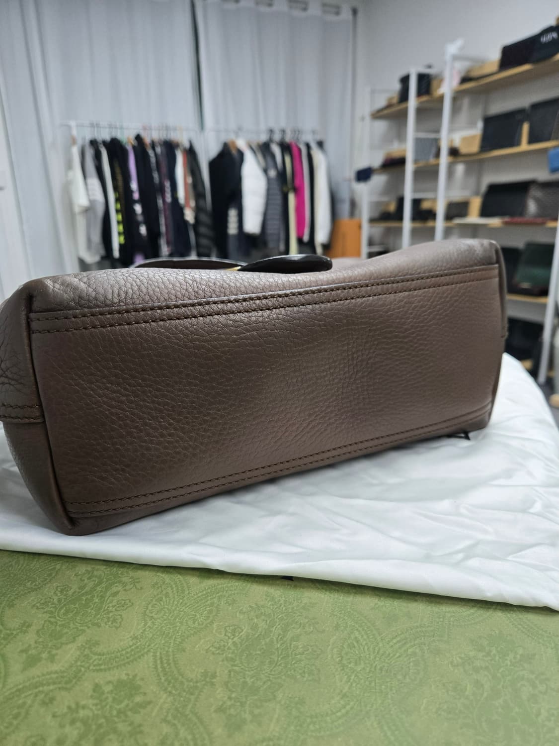 [A급컨디션] 구찌 마몬트 GG 브라운 숄더백 상품이미지5