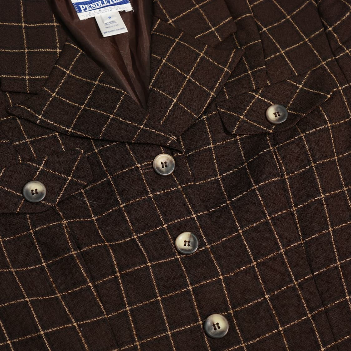 펜들턴 USA 빈티지 우먼 자켓 상품이미지6