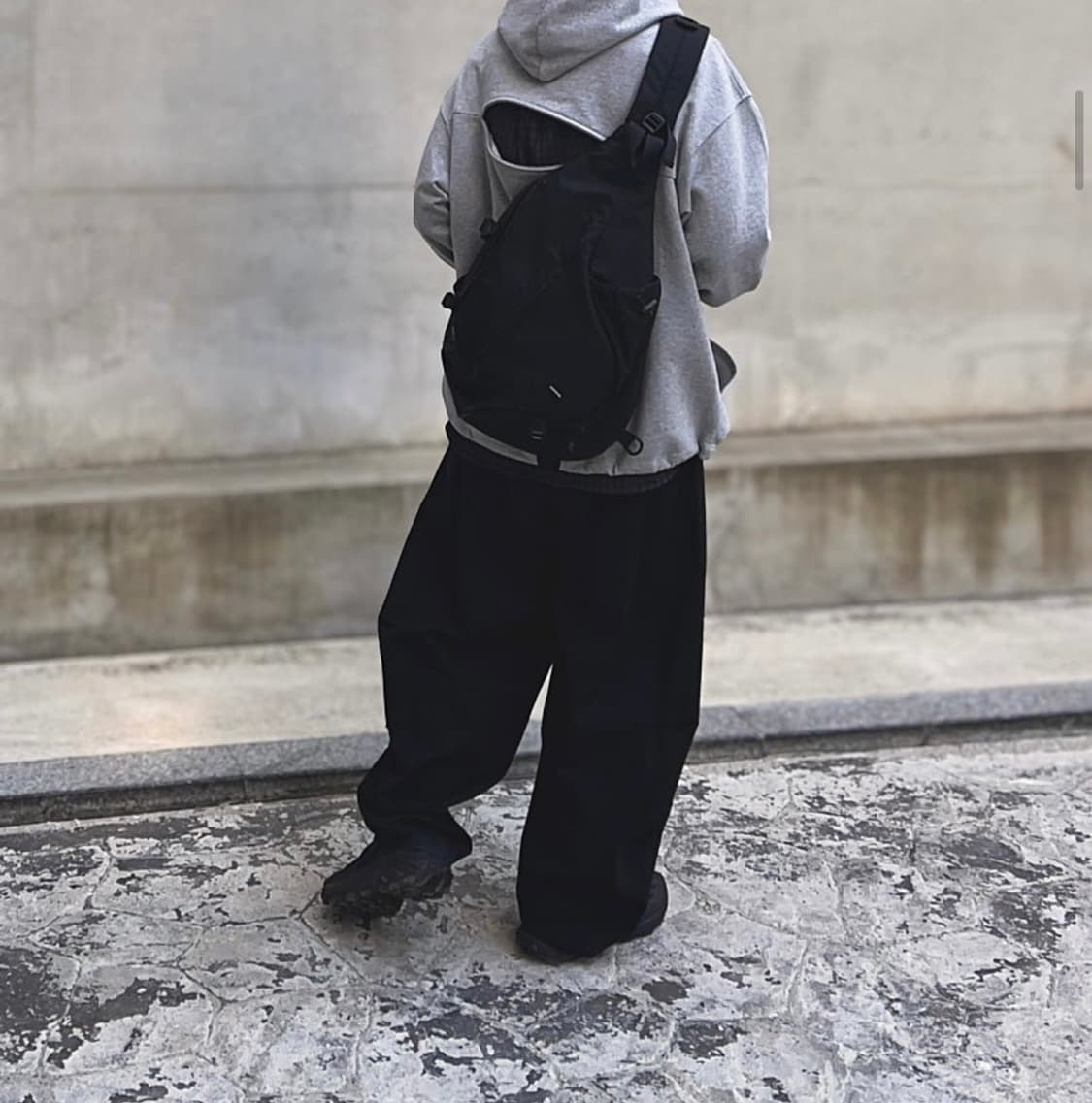 [M] 스키즘인듀싱 후드 CONCEAL HOODY 그레이 상품이미지1