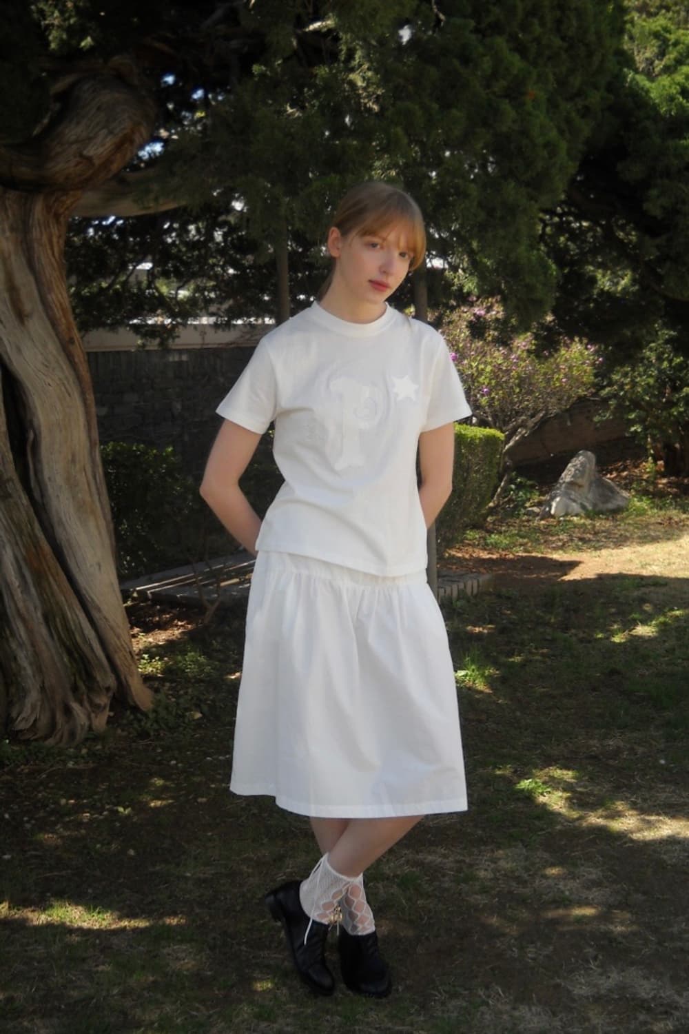 PESTO SHINE T-SHIRT WHITE 상품이미지2