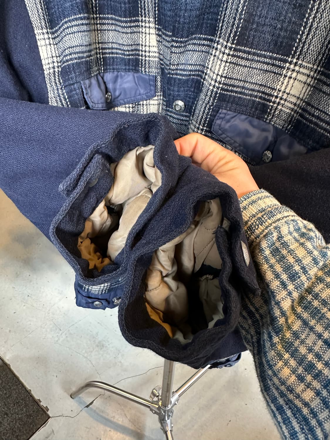 90-00s 디젤 울 크롭 붐버 자켓 made in italy 상품이미지6