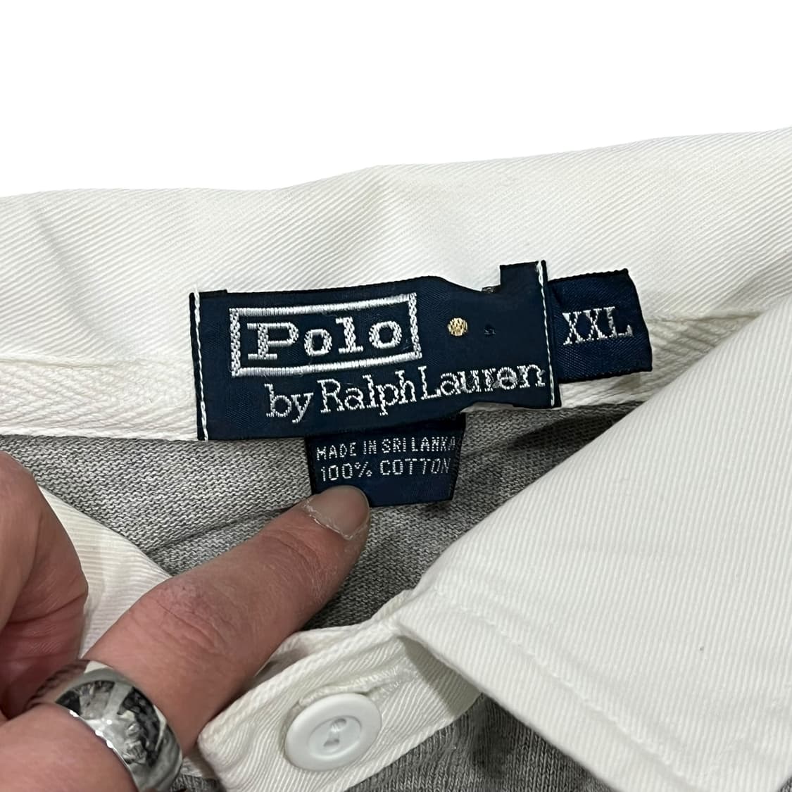 폴로 랄프로렌 그레이 럭비티 s08534 상품이미지6