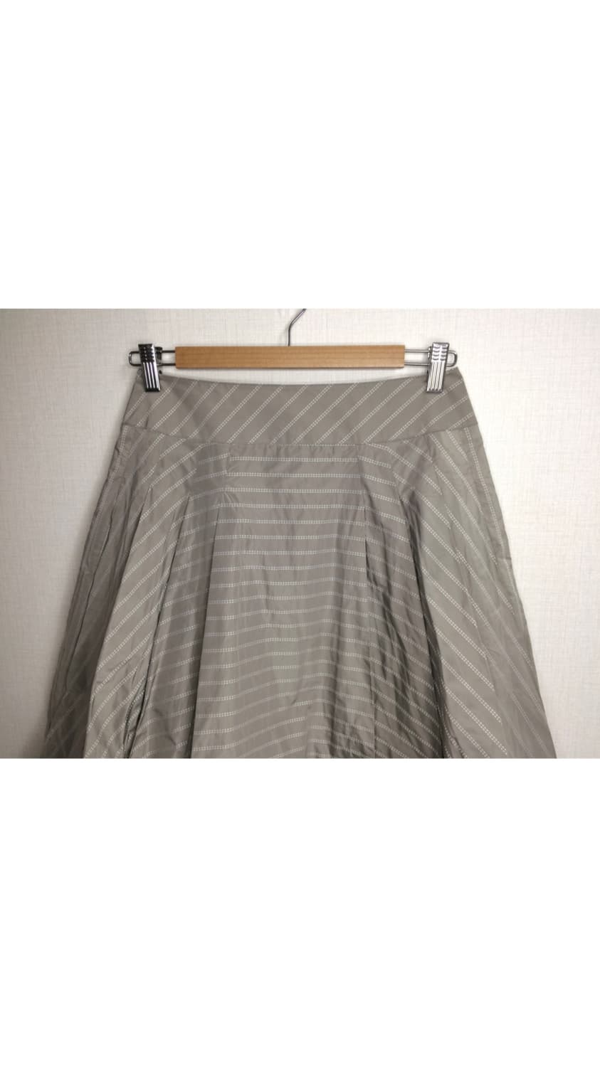 hiroko bis 히로코 비스 그레이 스티치 벌룬 스커트 상품이미지2