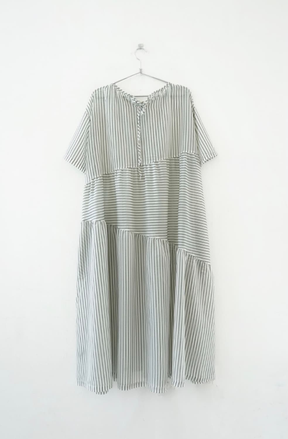 에프터먼데이 see-through stripe dress 상품이미지8