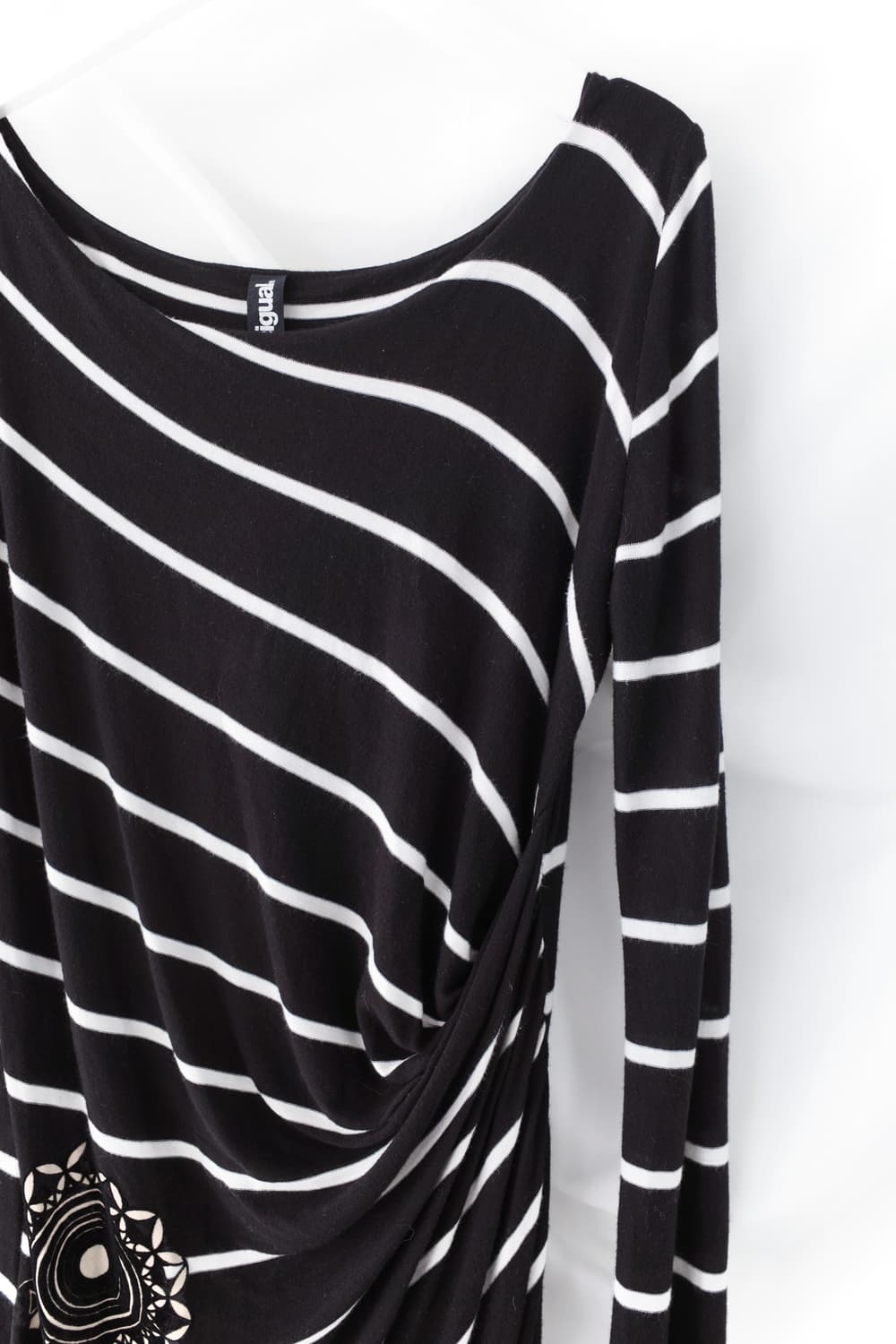 desigual) stripe draping one-piece 상품이미지4
