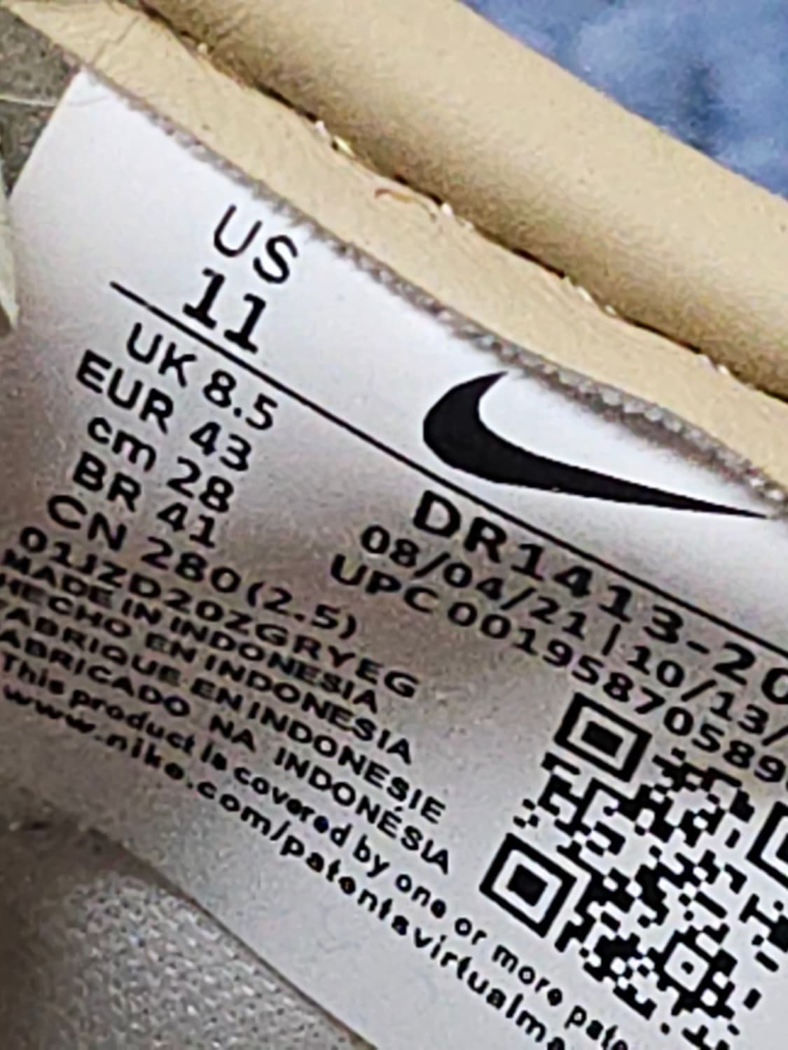 나이키 x 유니온 코르테즈 SP 세서미  280 상품이미지2