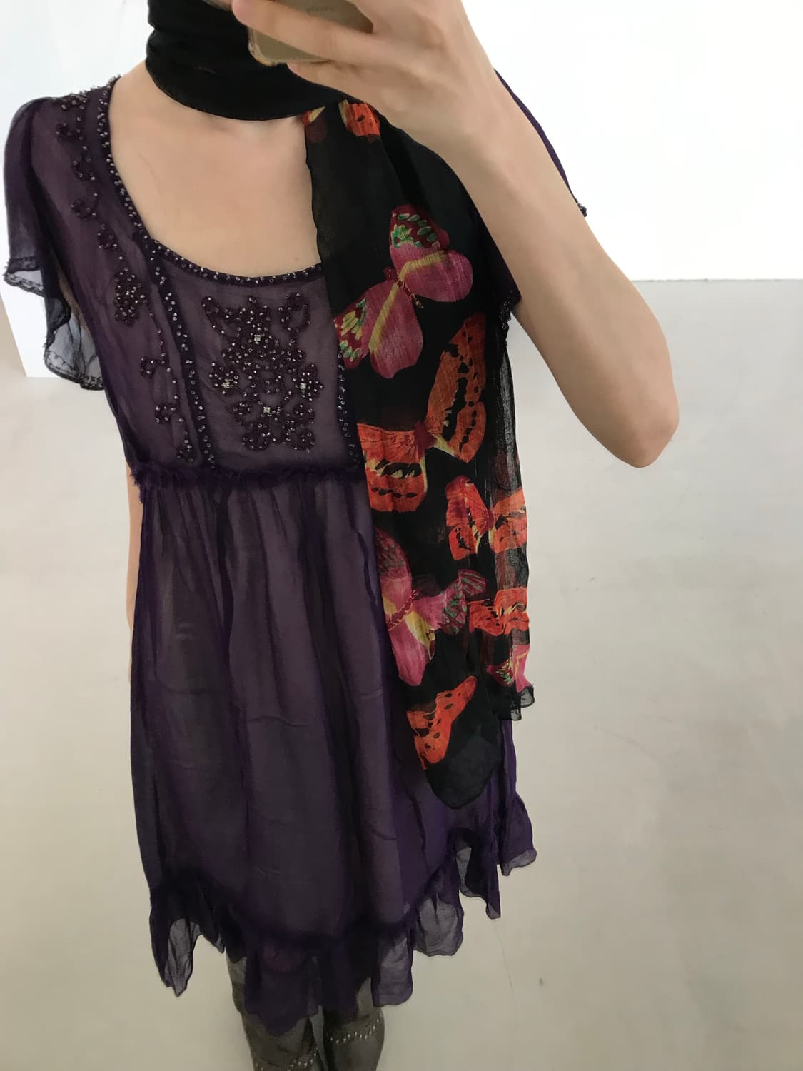 vintage pattern scarf 상품이미지7