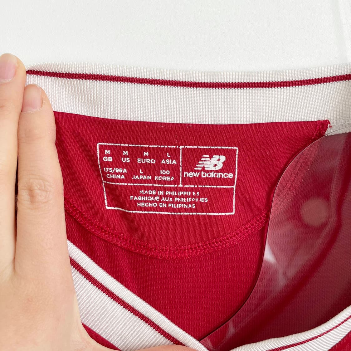 F2 뉴발란스 2017-18 리버풀 125주년 홈 롱슬리브 셔츠 100사 상품이미지4