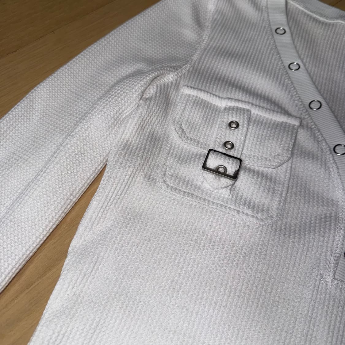 generation kiss 화이트 롱슬리브탑 xs 상품이미지6