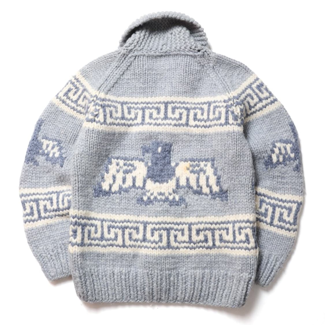 Swan Thunderbird Pattern Wool Cardigan 상품이미지4