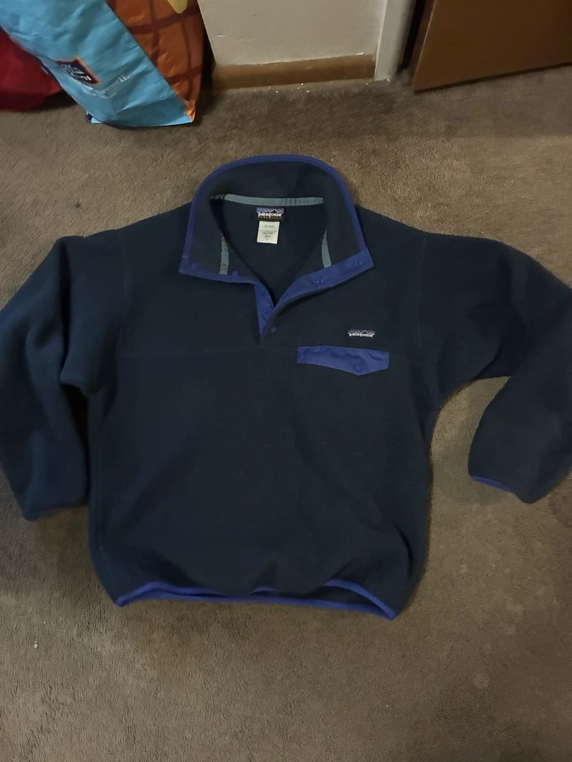 파타고니아 신칠라 스냅-T 네이비 상품이미지1