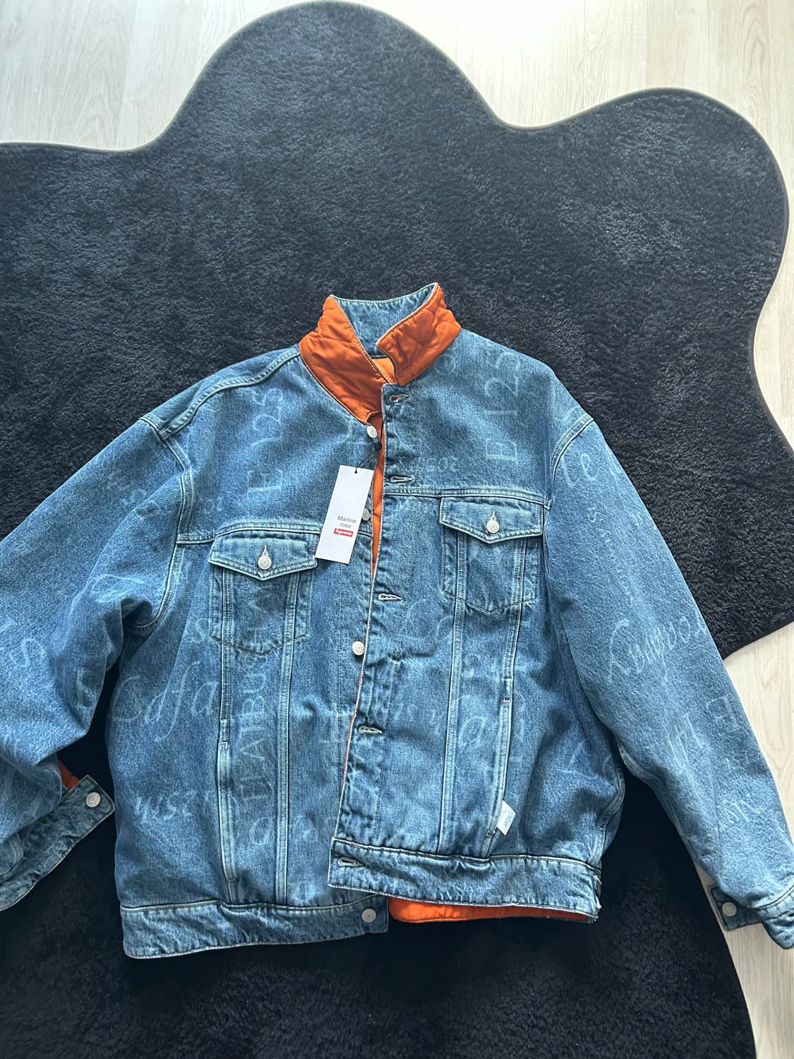 슈프림 x 마틴 로즈 리버시블 트러커 자켓 워시드 블루 - 24FW 상품이미지1