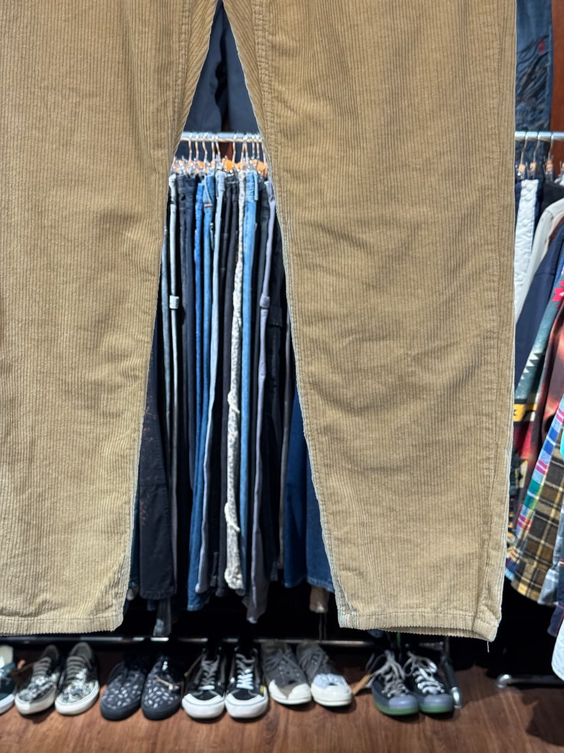 칼하트WIP 뉴엘 코듀로이 팬츠 아이보리 32 상품이미지3