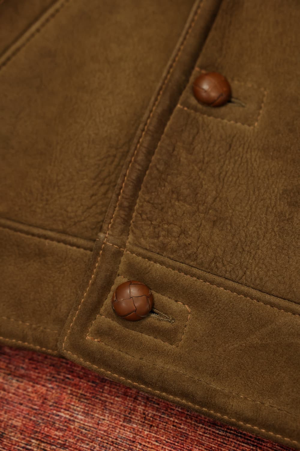 80~90s 빈티지 쇼트 무스탕 자켓 판매 상품이미지3