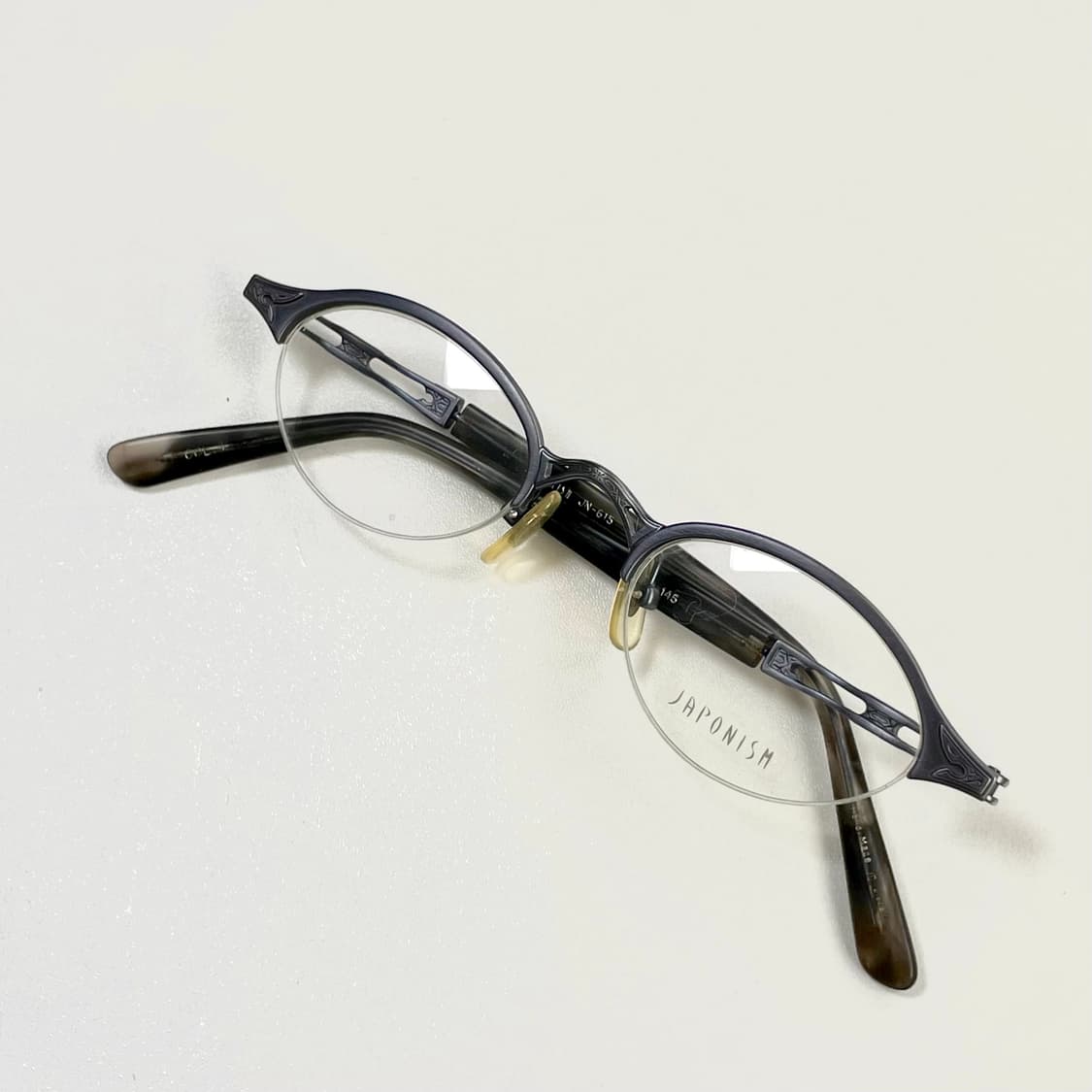 JAPHONISM 자포니즘 사의 빈티지 반무테 안경 상품이미지1