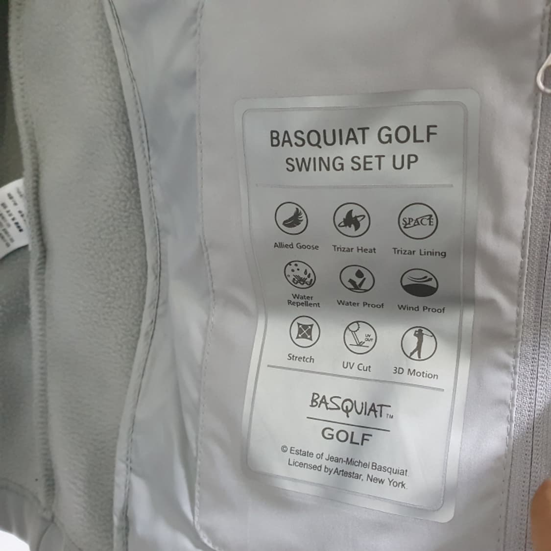 장미쉘바스키아 구스다운 골프패딩(100) 상품이미지5