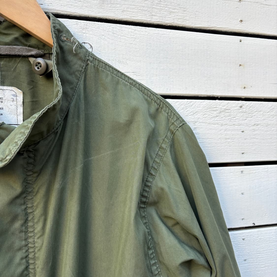 Military 80s 오리지널 m65 개파카 야상 자켓 상품이미지4