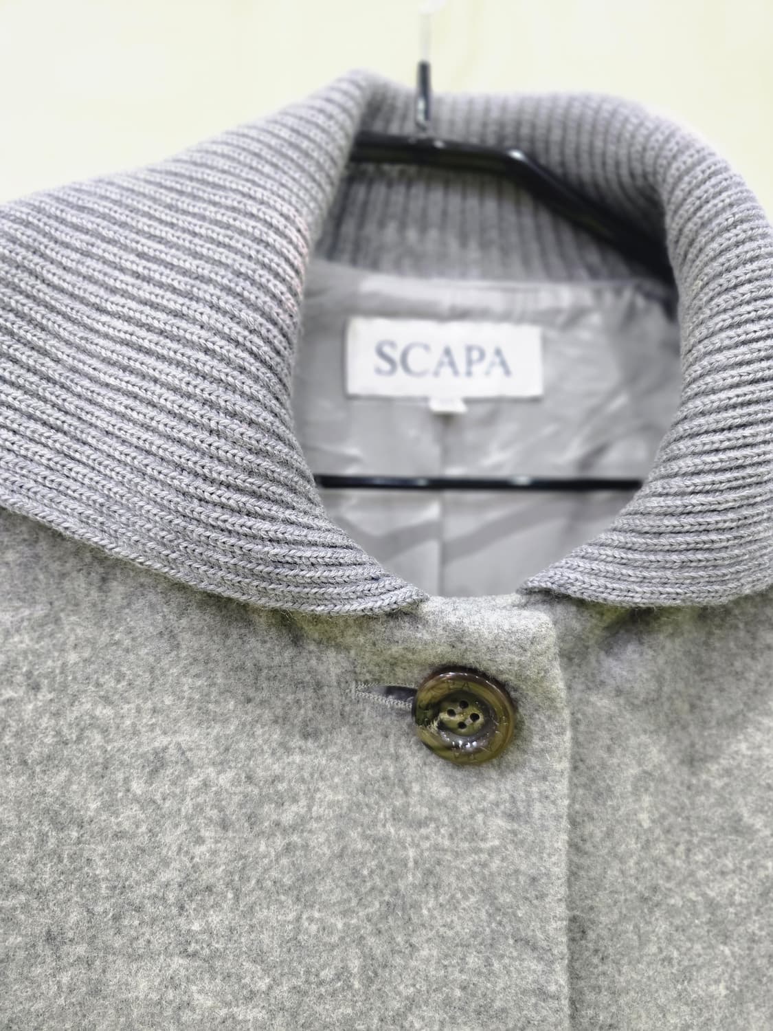 스카파 울 고급 니트 코트 상품이미지3