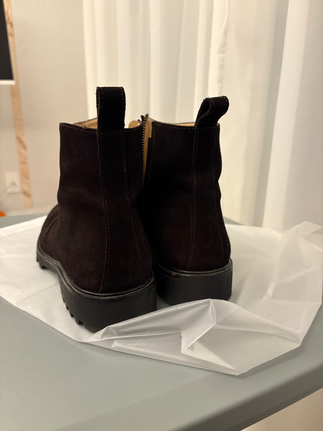 아페쎄 APC 스웨이드 첼시 부츠 260mm 상품이미지5