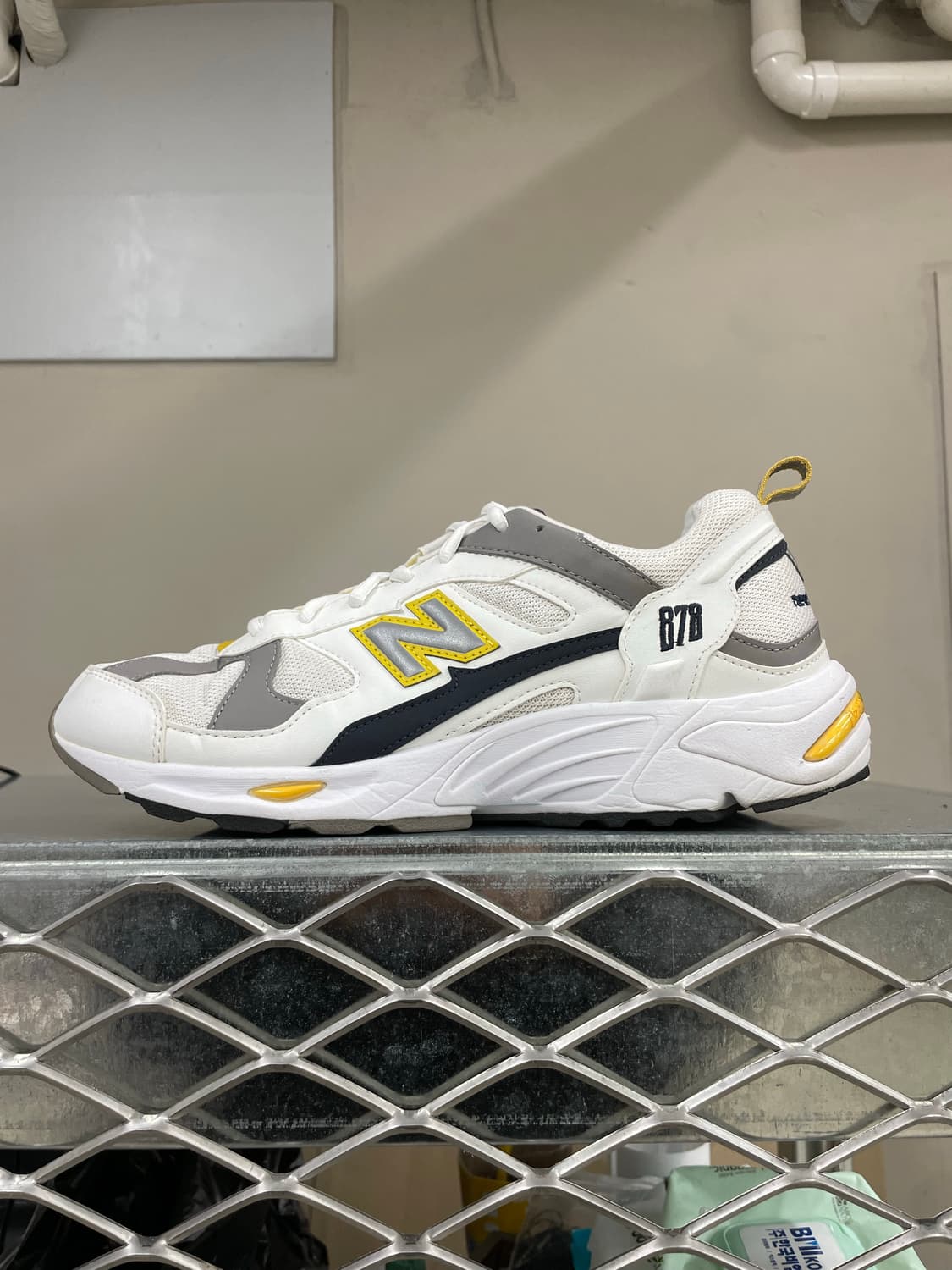 뉴발란스 878 화이트 옐로우 280 (gr-4609) 상품이미지1