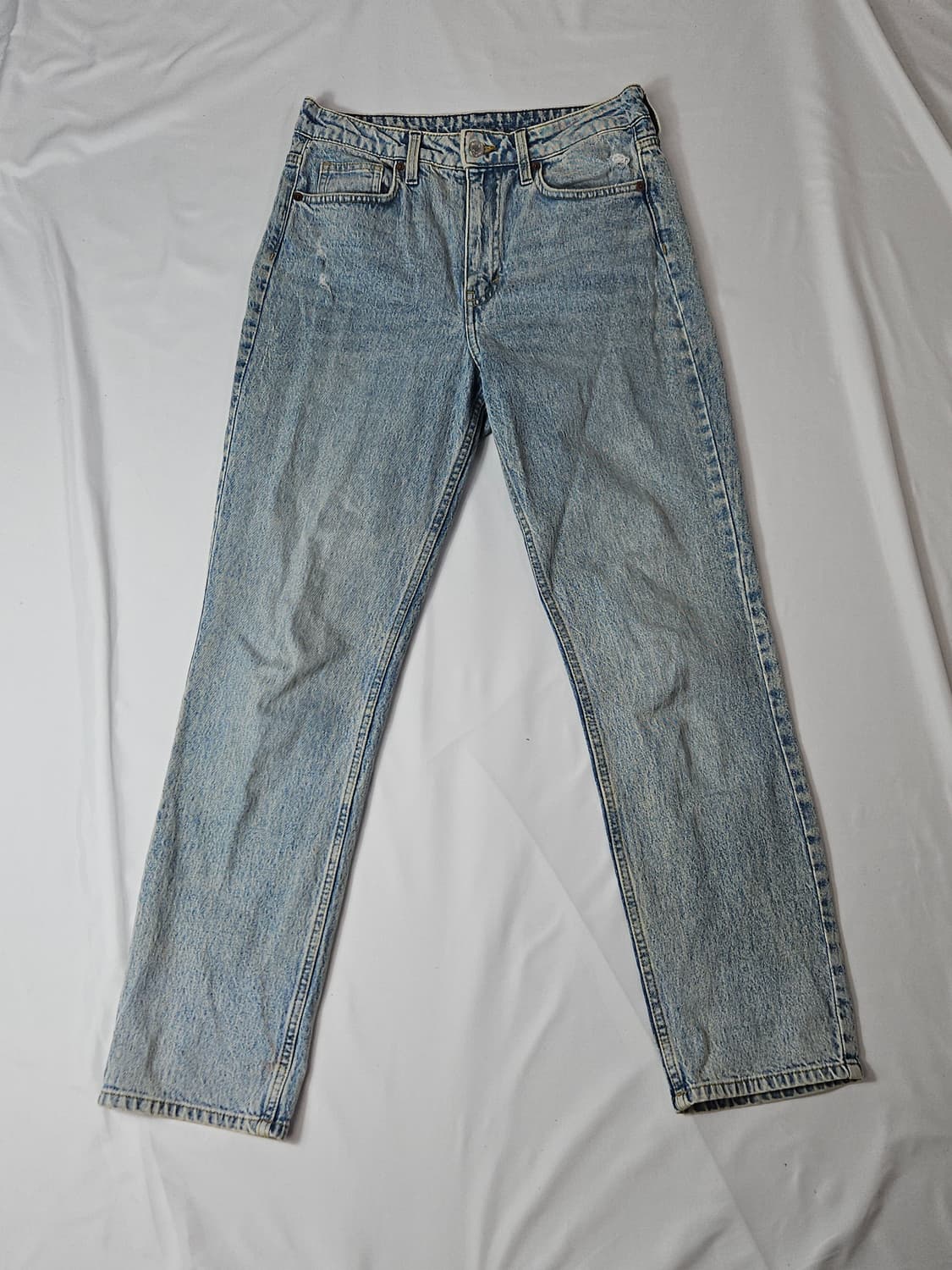 H&M 흐앤므 빈티지 스트레이트 워싱 데님팬츠 38 상품이미지1