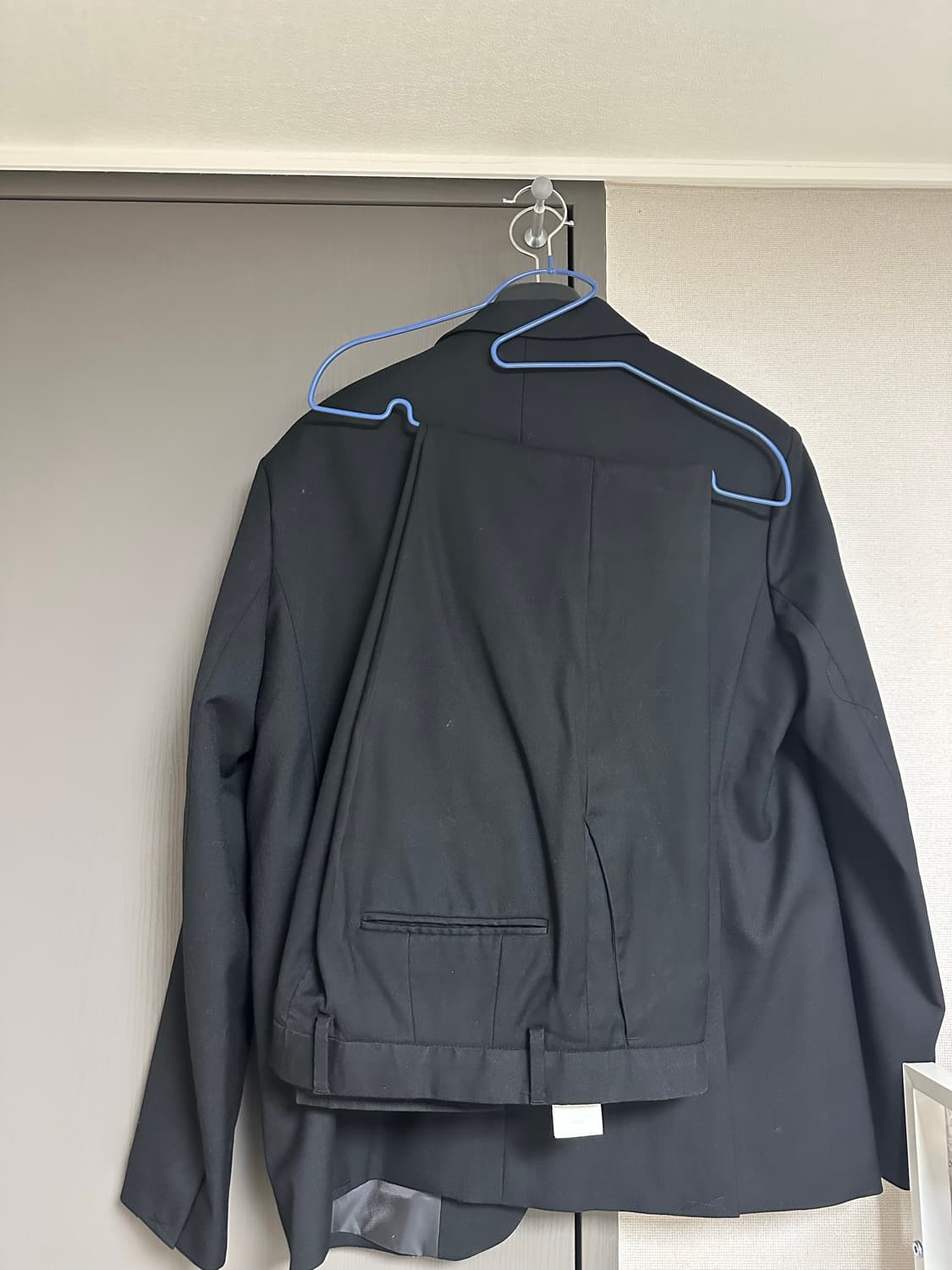 LMOOD 세미와이드 블레이저 슬렉스 세트 46 상품이미지4