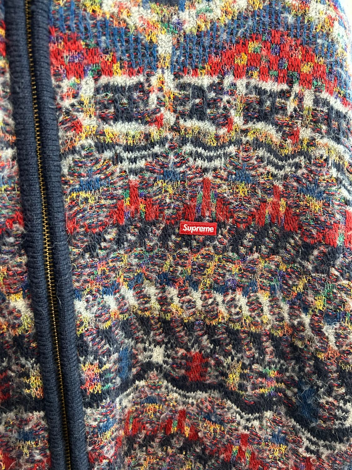 슈프림 x 미쏘니 니트 퀼팅 자켓 상품이미지5